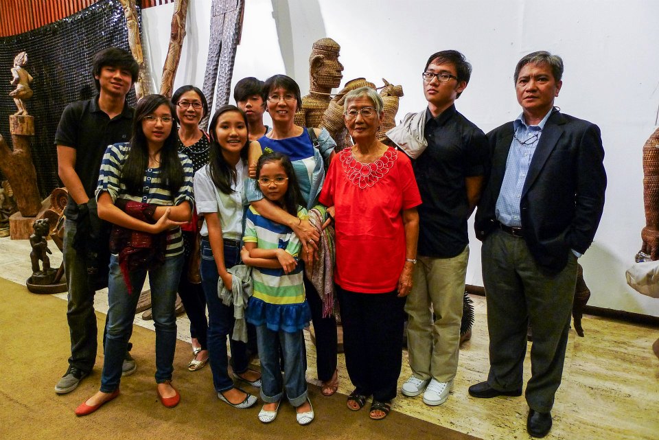 Picture of my relatives taken last August 25,2012 after watching The Phantom of the Opera in CCP