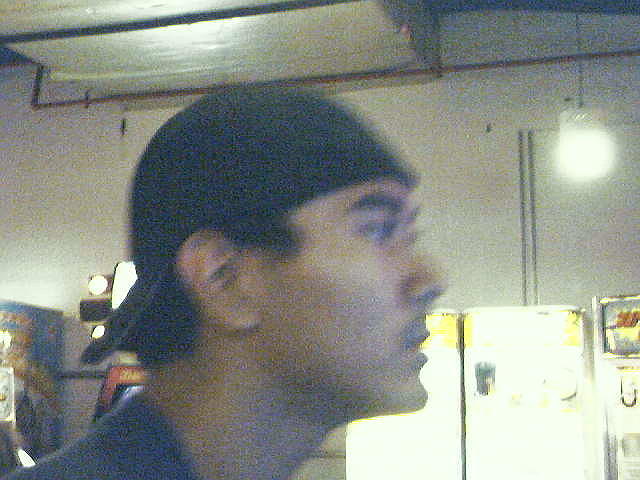Concentrating!