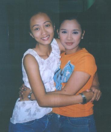 with my best buddy rio in her gradpic face