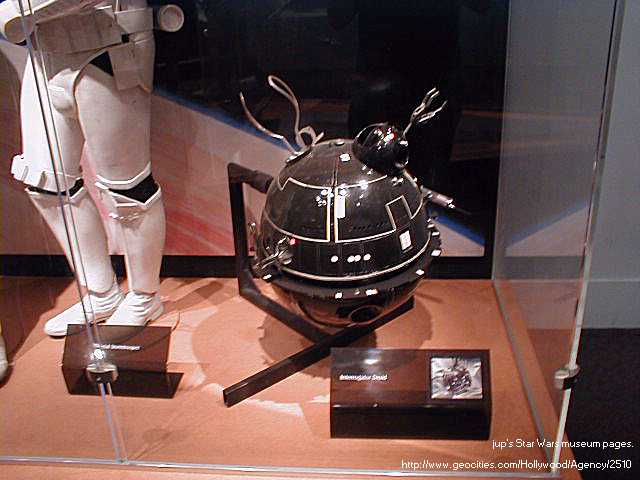 The imperial interrogation droid.
