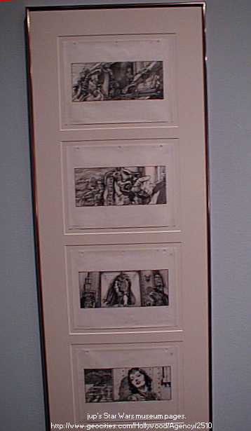 Star Wars movie scene layouts #1.