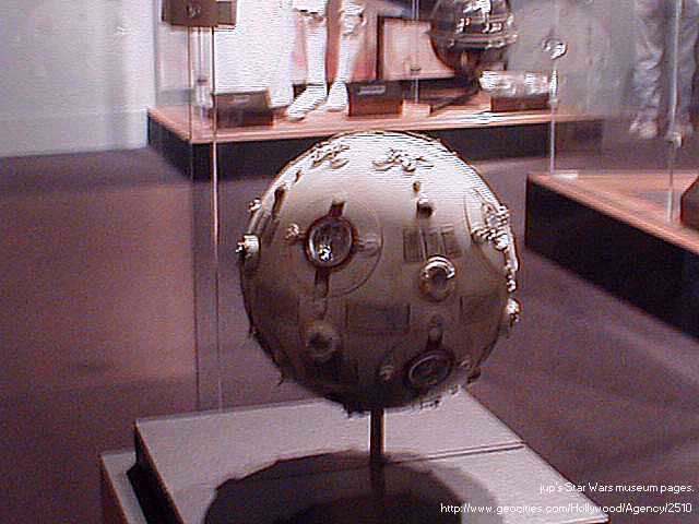 The lightsaber testing droid???