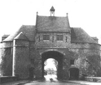 de Smedepoort - de scheiding tussen Sint-Andries en het centrum van Brugge