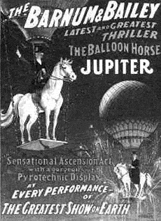 Poster van Circus Barnum and Bailey