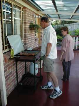 bangers on the barbie