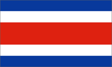 Vlag van Costa Rica