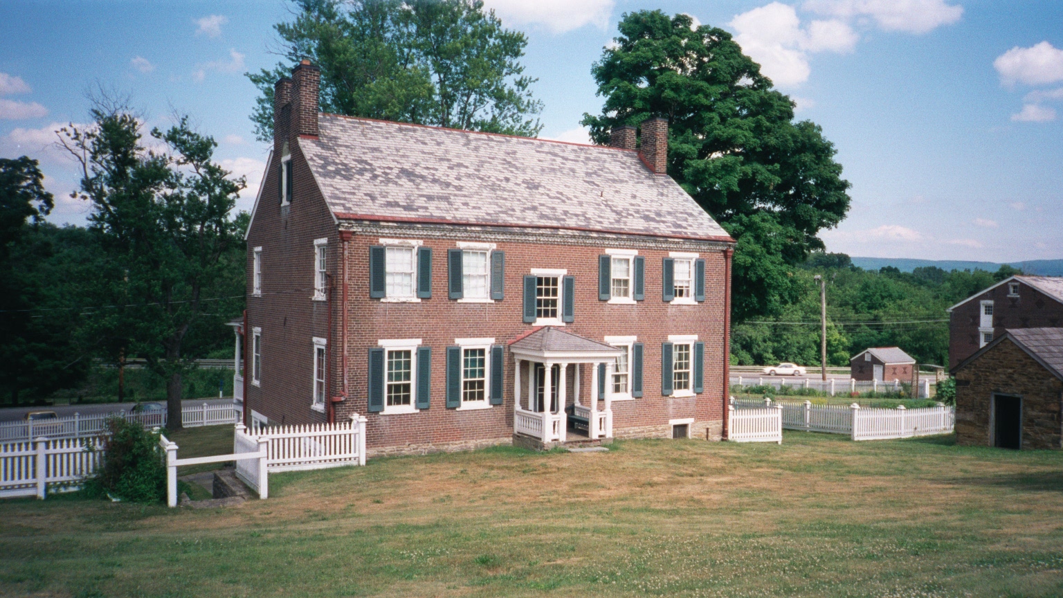 Abraham Overholt Homestead House/Formal Entrance