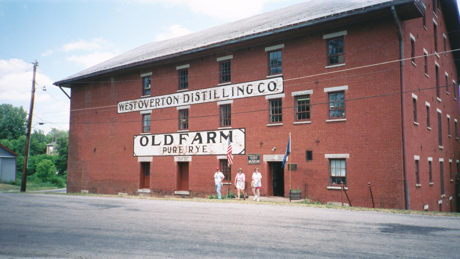 Overholt Distillery at West Overton/Visitor's Entrance