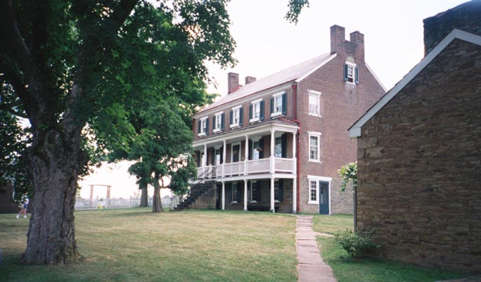 Abraham Overholt Homestead House/Public Entrance