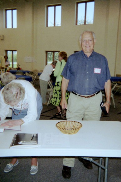 Barbara Ford with Willard E. Overholtzer