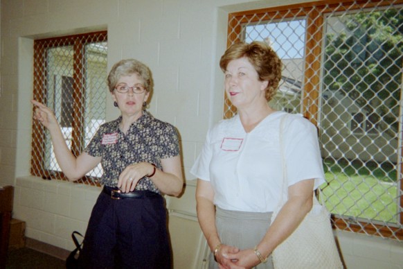 Kathy Overholser and Juanita Overhults Brown