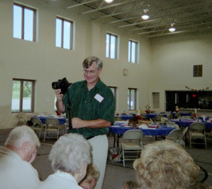 Dennis Oberholtzer Taking a Group Shot