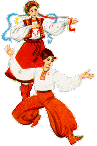 Ukrainian dancers