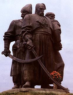 Cossacks Monument in Plyasheva