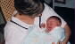 With Mom, 1st day at home