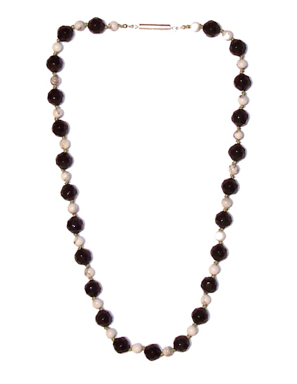 Onyx with white marble