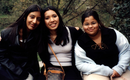 shelle, me, and hopz in canada