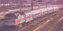 After AMTRAK was created in October 1970 by an act of Congress, these F40PH diesel-electric locomotives were its first purchase - and I think we can all see why!