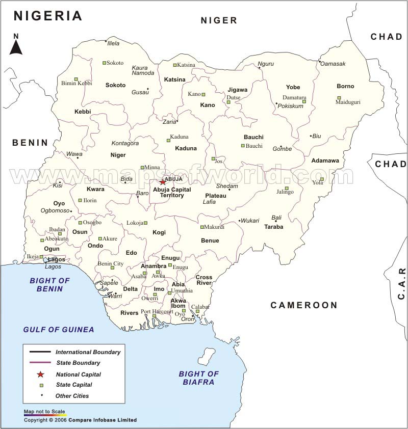 Nigeria Map