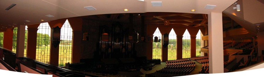 Inside the Calvery church