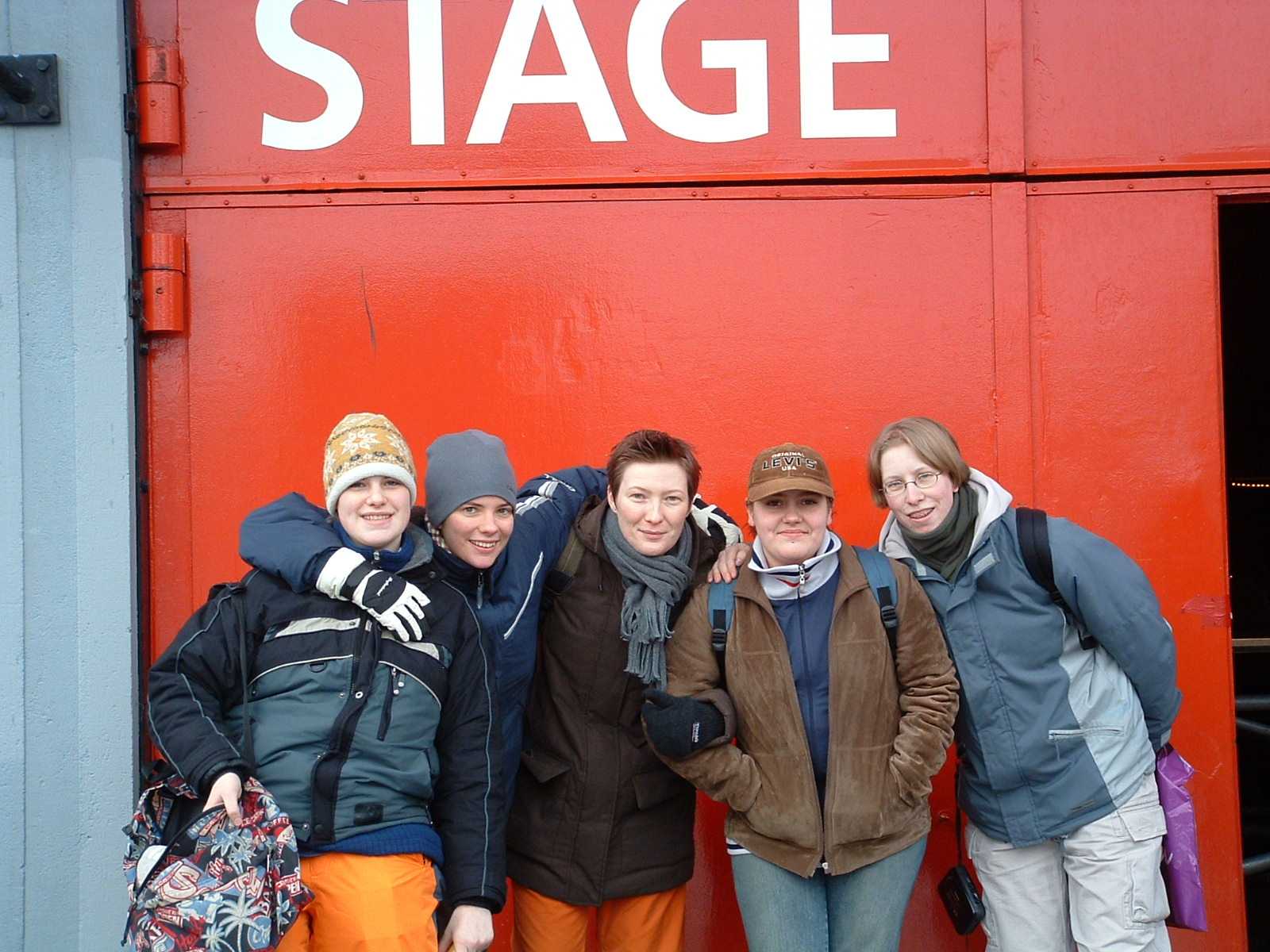 Esterel, Chrys, Kat, Emmy and Mascha...