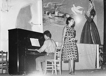 Kyriakos Sfetsas accompanying the great Maria Callas