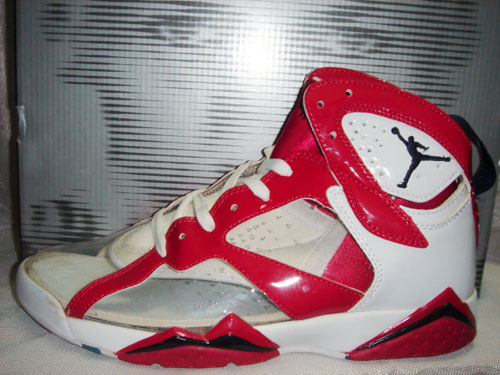 clear jordan 7