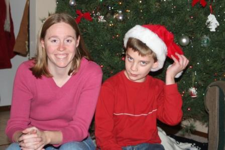 Natalie with nephew Johnathen