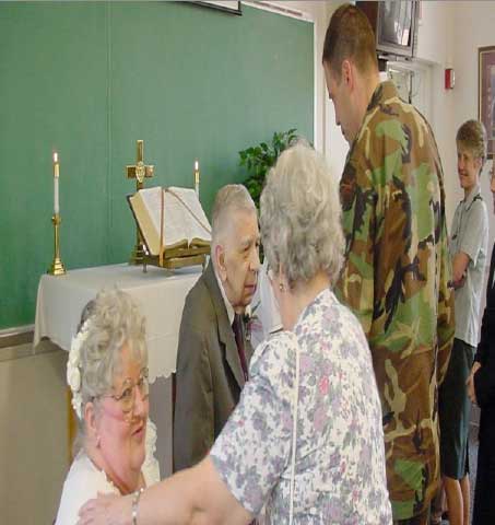Reception line
