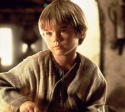 Anakin in his master Watto's junk shop