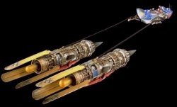 Anakin Skywalker's modified Radon-Ulzer podracer