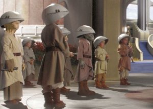 The Bear Clan greets Master Kenobi