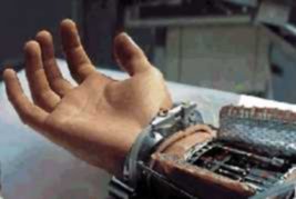 Luke Skywalker's robotic hand