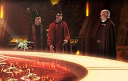 Dooku in the Confederate war room