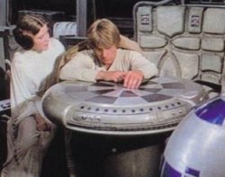 Chewbacca's dejarik table was also used as a centerpoint for gatherings in the Falcon