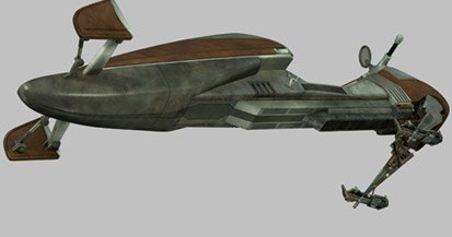 Count Dooku's Geonosian speeder