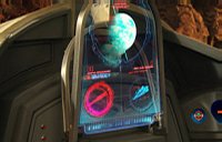 The Delta-7's in-cockpit HUD