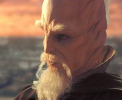 Ki-Adi-Mundi sits on the Jedi Council