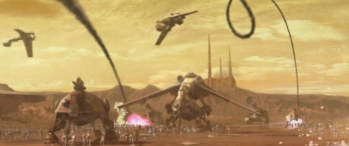 LAAT/c's in the thick of battle