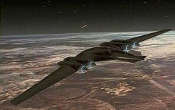 The Naboo Cruiser heading towards Coruscant