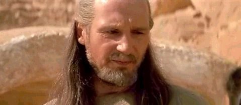 Qui-Gon finds the Chosen One on Tatooine