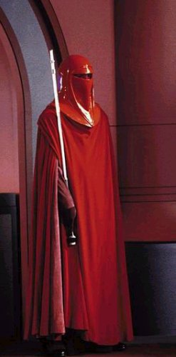 A red-robed guard on Coruscant