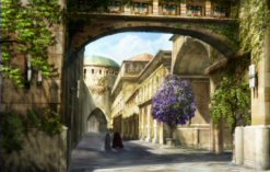 A street in the city of Theed