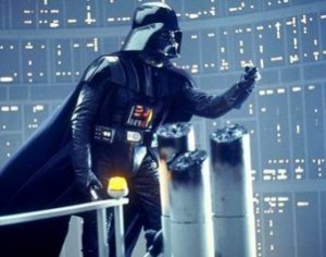 Vader reveals a terrible secret to an injured Luke Skywalker on Bespin