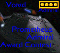 Prometheus Admiral Award  7/26/98