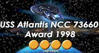 USS Atlantis Award 5/11/98