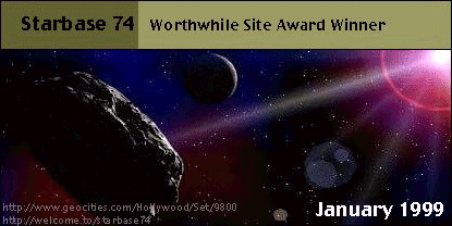 Starbase 74 Worthwhile Site Award 1/99