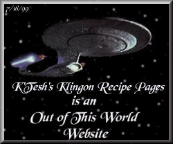 Out of This World Award  7/18/99