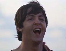Paul singing Another Girl in the movie, Help! 1965.