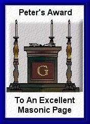 Link to Peter's Masonic Award